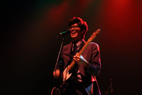 Car Seat Headrest performs for Pygmalion 2016 at Krannert Center for the Performing Arts on Thursday night.