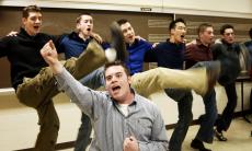 The Other Guys practice March 10th at the Music Building for their spring concert. The group is celebrating their 35th anniversary this year. Tim Eggerding
