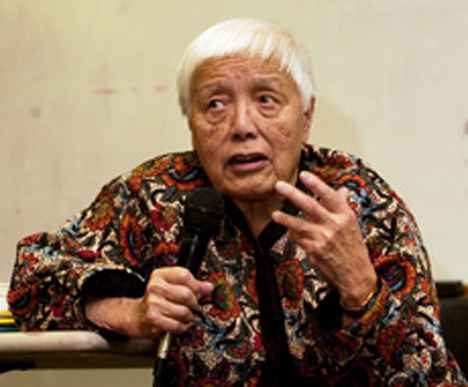 Grace Lee Boggs speaks Monday night at Allen Hall about the development of the Black Power Movement of the 1960s and current issues. Boggs was the coordinator of the all-black Michigan Freedom Now Party in 1964 and one of the main organizers of the 1963 G Online Poster
