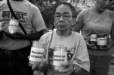 Orlando Dong Tizon, pictured above at Torture: Where is the Outrage, on June 26, 2005 will speak about his prison experience in the Philippines and the Marcos regime Thursday at 7 p.m. at the Illinois Disciples Foundation, 610 E. Springfield Ave. Rick Wiltfong
