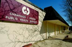 The Champaign-Urbana Public Health District building, located at 710 N. Neil St. in Champaign, holds STI walk-in clinics at select times during the week. Austin Happel
