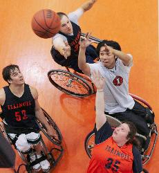 Illinois wheelchair basketball ready for Dawn Till Dusk