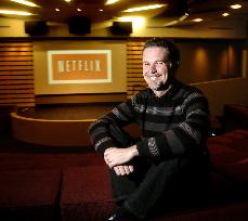 Reed Hastings, founder and CEO of Netflix, poses at his companies Los Gatos, Calif., headquarters on Jan. 9. The company plans to unveil the new Watch Now feature which allows users to watch movies and TV episodes over the Internet on Jan. 16, but only The Associated Press

