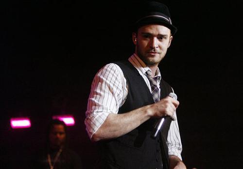 Justin Timberlake performs at a party in Los Angeles on Feb. 9, 2007. Timberlake is sexiest male musician; Jessica Alba, who starred in "Sin City," is sexiest actress; and David Beckham, who has three sons with his wife, Victoria, is sexiest dad, in a lis The Associated Press
