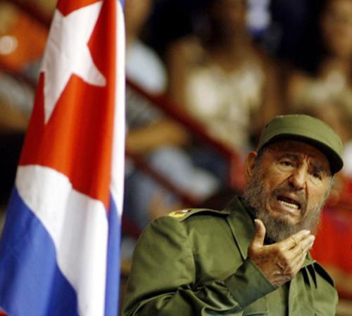 Cuba President Fidel Castro is seen speaking in this Tuesday, March 21, 2006 file photo in Havana. The Associated Press
