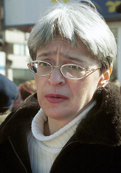 Russian journalist Anna Politkovskaya is seen in Moscow in 2001. Politkovskaya, a critic of President Vladimir Putin was shot dead in Moscow in Oct. 2006. THE ASSOCIATED PRESS, ITAR-TASS
