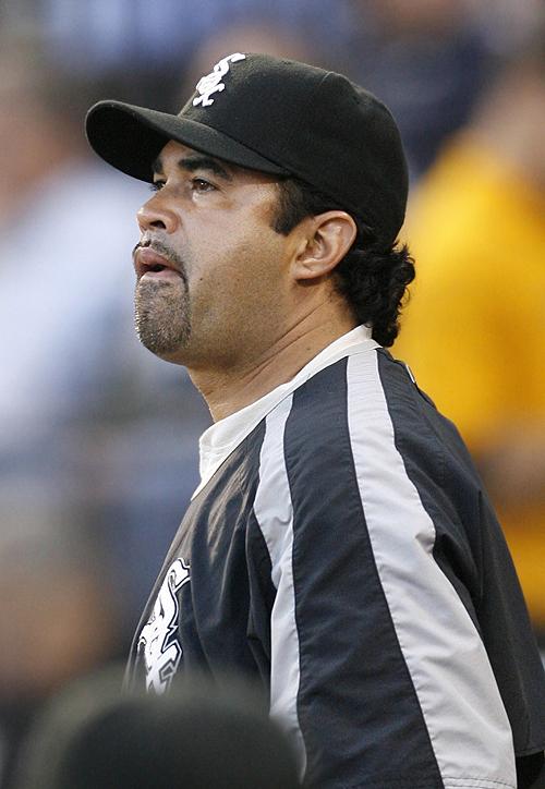 Chicago White Sox manager Ozzie Guillen watches his team play in this June 6 file photo. After winning the 2005 World Series, Chicago finds itself in last place this season. THE ASSOCIATED PRESS, NAM Y. HUH
