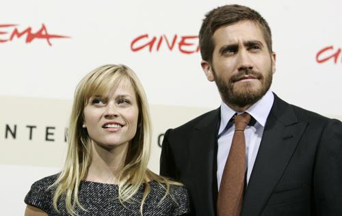 U.S. actors Reese Witherspoon and Jake Gyllenhaal pose for photographers during the presentation of the movie Rendition at the Rome Film Festival, in Rome, Sunday, Oct. 21, 2007. Riccardo De Luca, The Associated Press
