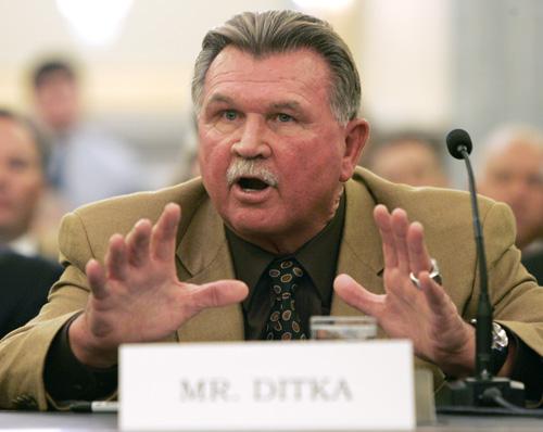 Former head coach Mike Ditka testifies before the Senate Commerce Committee hearing on the NFL Retirement System in Washington in this Sept. 18 file photo. Ditka again criticized the NFLPA on Thursday. THE ASSOCIATED PRESS, SUSAN WALSH
