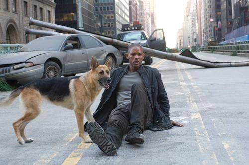 This undated photo released by Warner Bros. Studios shows actor Will Smith as Robert Neville in a scene from the sci-fi action adventure I Am Legend. Warner Bros.

