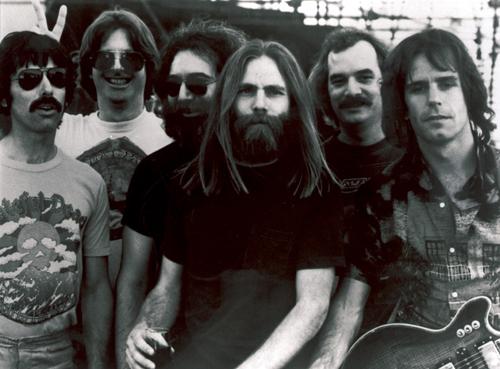 Members of the Grateful Dead, L-R, Mickey Hart, Phil Lesh, Jerry Garcia, Brent Mydland, Bill Kreutzmann and Bob Weir are shown. Grateful Dead drummer Mickey Hart says he and other members of the band never really understood the forces that turned them int The Associated Press
