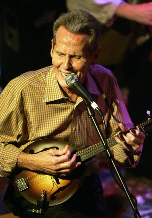 Levon Helm performs at one of his monthly Midnight Ramble Sessions on Dec. 17, 2006 in Woodstock, N.Y. Jim McKnight, The Associated Press
