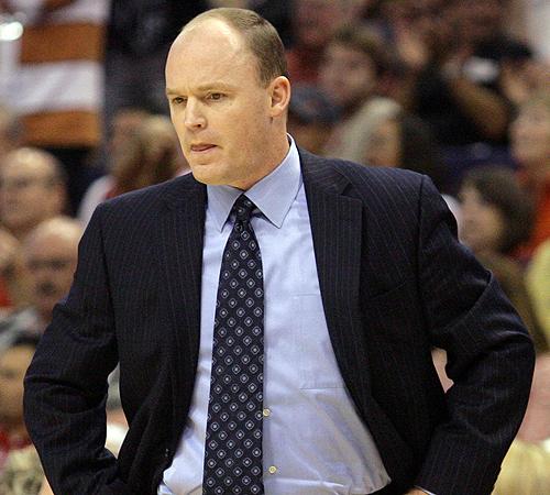 Chicago Bulls coach Scott Skiles watches during a game against the Phoenix Suns in this Nov. 15, 2007 file photo, in Phoenix. Skiles was fired Monday, Dec. 24, 2007 after the team failed to live up to expectations, Executive Vice President of Basketball O Paul Connors, The Associated Press
