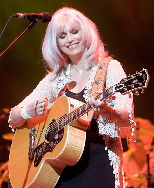 Emmylou Harris performs during a concert at Radio City Music Hall, in this June 22, 2006, file photo in New York. The newest members of the Country Hall of Fame are Emmylou Harris, Tom T. Hall, the Statler Brothers and the late Ernest Pop Stoneman. Thei Stephen Chernin, The Associated Press
