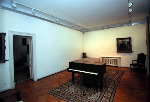 This undated photo released Monday by the Swiss Police shows the room at the private museum E.G. Buehrle Collection in Zurich, Switzerland, from where gunmen stole four paintings by major artists Sunday. Mike Brown, The Associated Press
