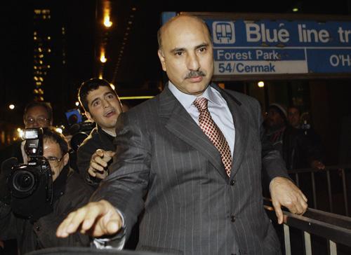 Antoin Tony Rezko, a fundraiser and political confidant for Gov. Rod Blagojevich, leaves the federal building in Chicago on Oct. 19, 2006. Nam Y. Huh, The Associated Press
