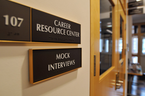 The Career Center on Wright Street offers many resources for finding summer internships. Erica Magda
