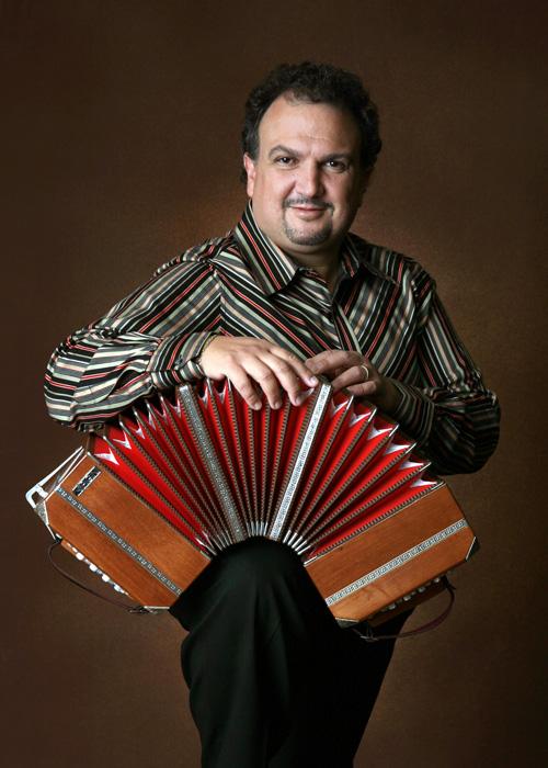 Argentinean tango performer Peter Soave of The Virtuoso Bandoneón will perform at the Allerton Music Barn festival on Monday at 10:30 a.m. Photo courtesy Ruth Stolzfus
