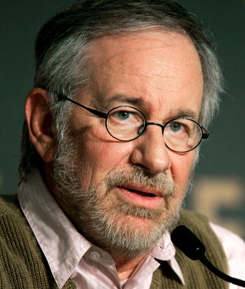 In this May 18, 2008 file photo, director Steven Spielberg is seen at the Indiana Jones and the Kingdom of the Crystal Skull press conference during the 61st International film festival in Cannes, southern France. Francois Mori, The Associated Press
