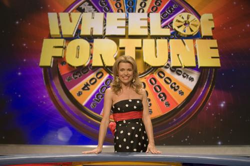 In this Jan 12, 2007, file photo, Vanna White, co-host of Wheel of Fortune, poses on the set in North Charleston, S.C. Alice Keeney, The Associated Press
