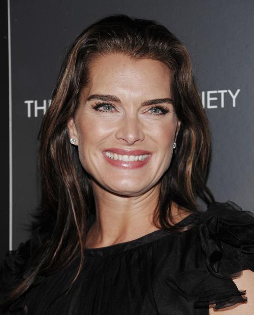 In this Oct. 13, 2008 file photo, actress Brooke Shields attends a Cinema Society and Dolce Gabbana hosted special screening of Filth and Wisdom in New York. Evan Agostini, The Associated Press
