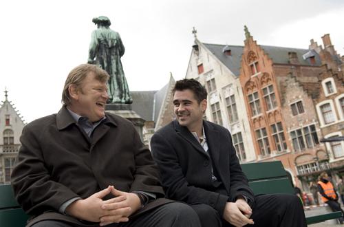 In this image provided by Focus Features, Colin Farrell, right, and Brendan Gleeson are shown in a scene from In Bruges. The film was nominated for a Golden Globe for best motion picture comedy or musical on Thursday, Dec. 11, 2008. Jaap Buitendijk, The Associated Press

