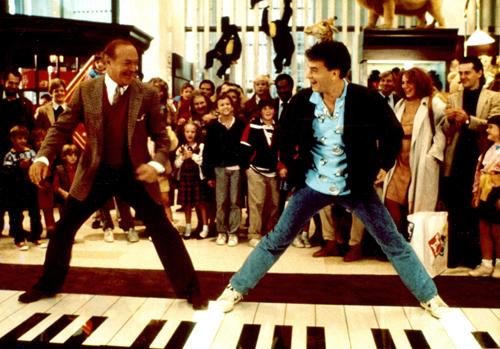 The 16-foot walk-on piano Tom Hanks played in his 1988 film Big will be on display next month at the Philadelphia Please Touch Museum. The Associated Press

