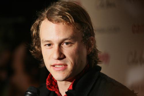 In this Nov. 6, 2006, file photo, actor Heath Ledger arrives to the premiere of his new film "Candy" in New York. Dima Gavrysh, The Associated Press
