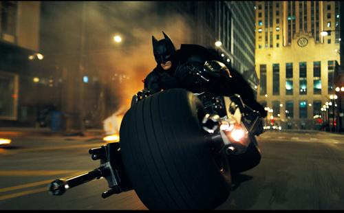 In this undated file image released by Warner Bros., Christian Bale is shown as Batman in a scene from The Dark Knight. The Associated Press
