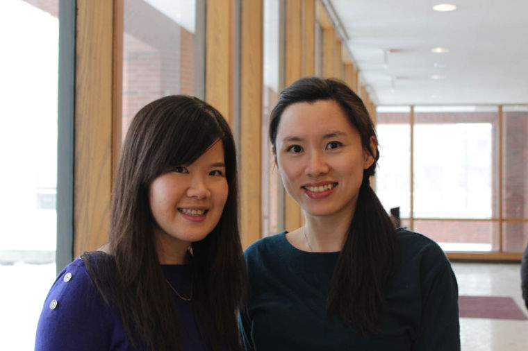 Composer Ashley Fu-Tsun Wang, left, and pianist Ya-Wen Wang, recipients of the 15th Annual 21st Century Piano Award, will perform at 7:30 p.m. Wednesday in Krannert’s Foellinger Great Hall. 