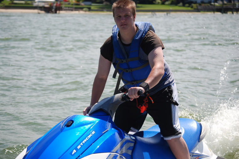 Caleb Miller vacations in Holland, Mich., last summer, before being diagnosed with acute lymphoblastic leukemia.