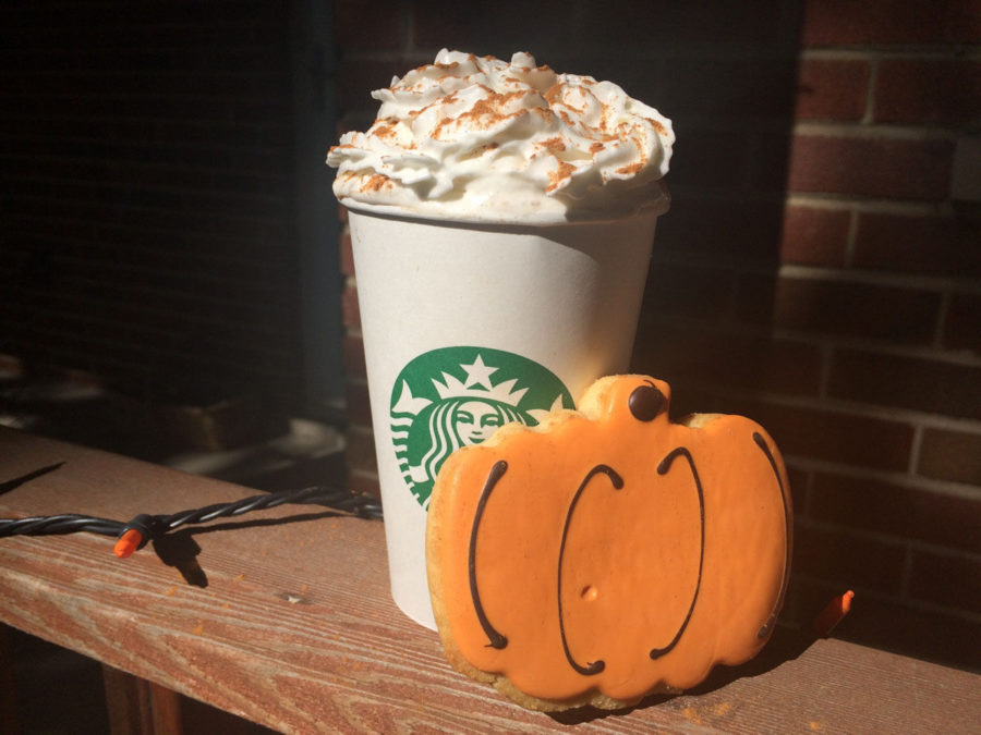 The+fall+season+pumpkin+flavor+craze+is+now+in+full+force%2C+with+Starbucks+Pumpkin+Spice+Latte+serving+as+an+iconic+forefront+item.