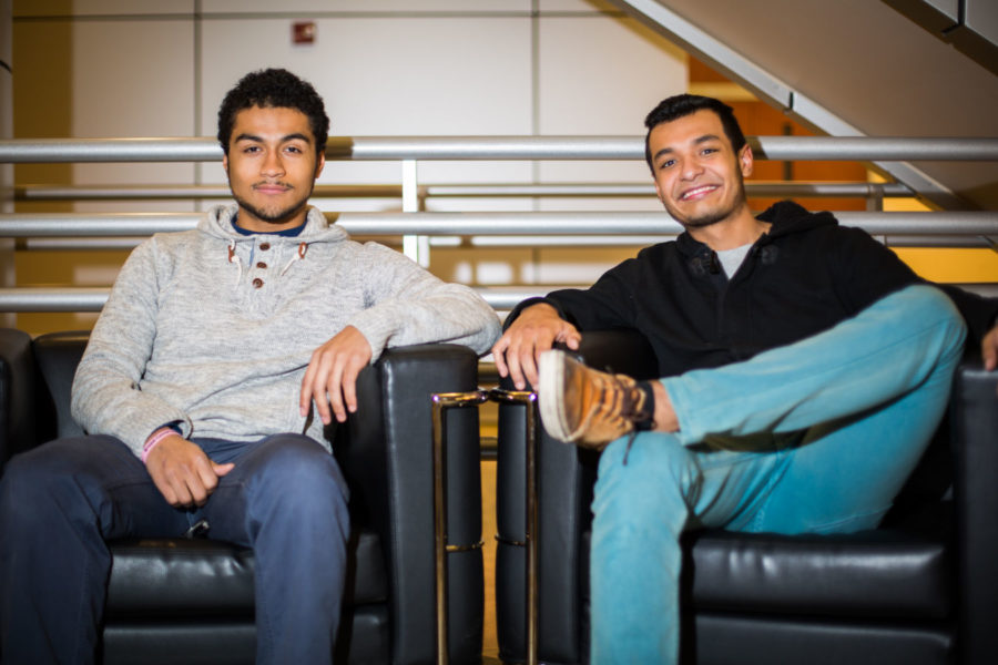 Pablo Lopez and Ismael Correa, founders of CREAiTIV Data Society on Nov 7. 