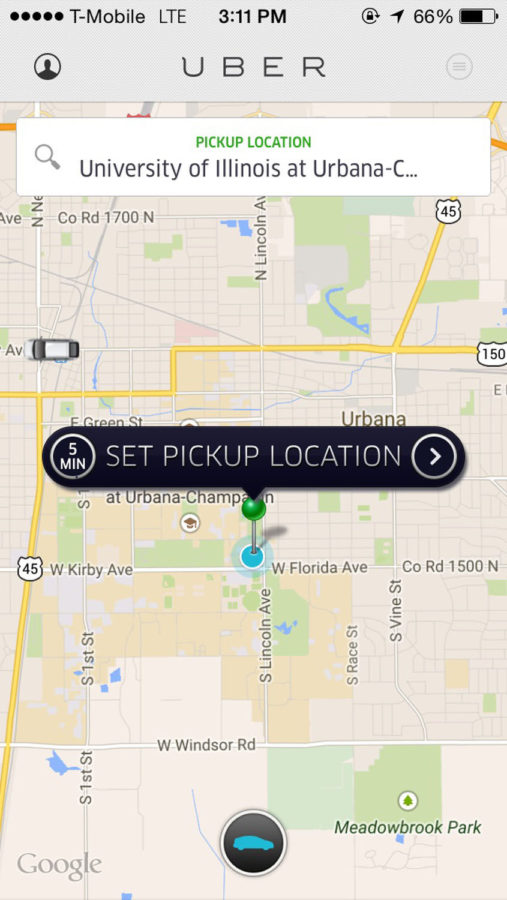 Uber finds success in Champaign-Urbana