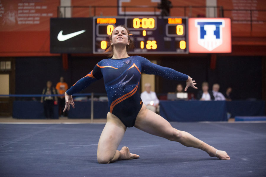 Illinois women’s gymnastics takes second at Masters Classic