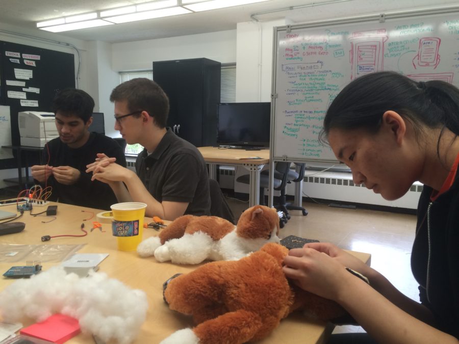 University students design therapeutic stuffed animal to help Alzheimer's patients
