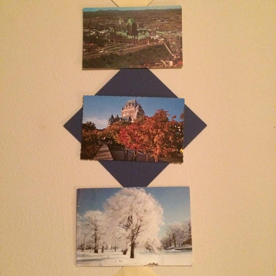 You can use postcards to make a decorative statement on your walls -- and to show off those places that mean something special to you. 