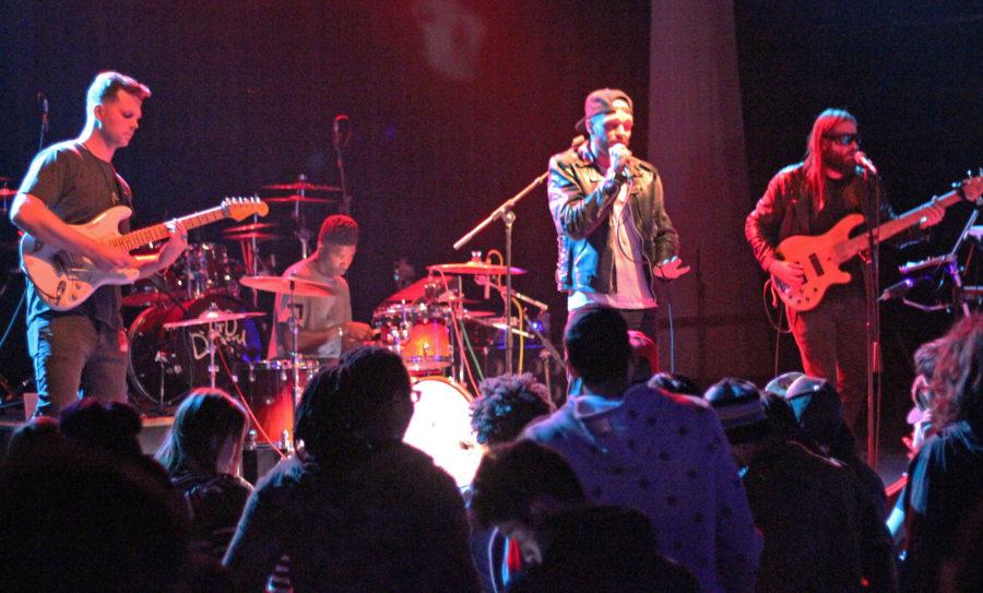 The band Nicky Davey performing at The Canopy Club on October 1, 2015.