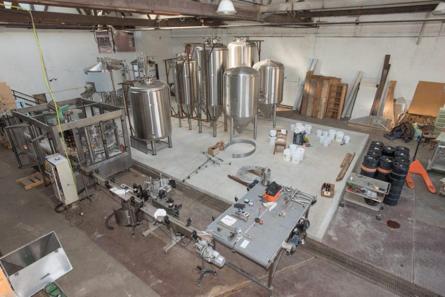 Blind Pig Brewery in Champaign is working on finishing its new production facility that will allow its beer to be bottled and sold outside of the brew-pub.