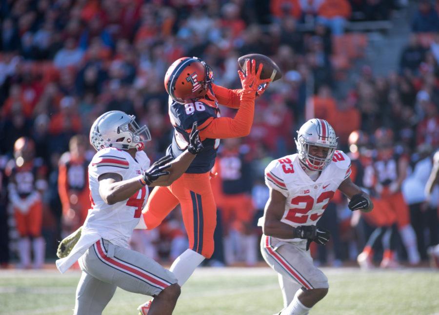 Illinois football will host seven home games in the fall