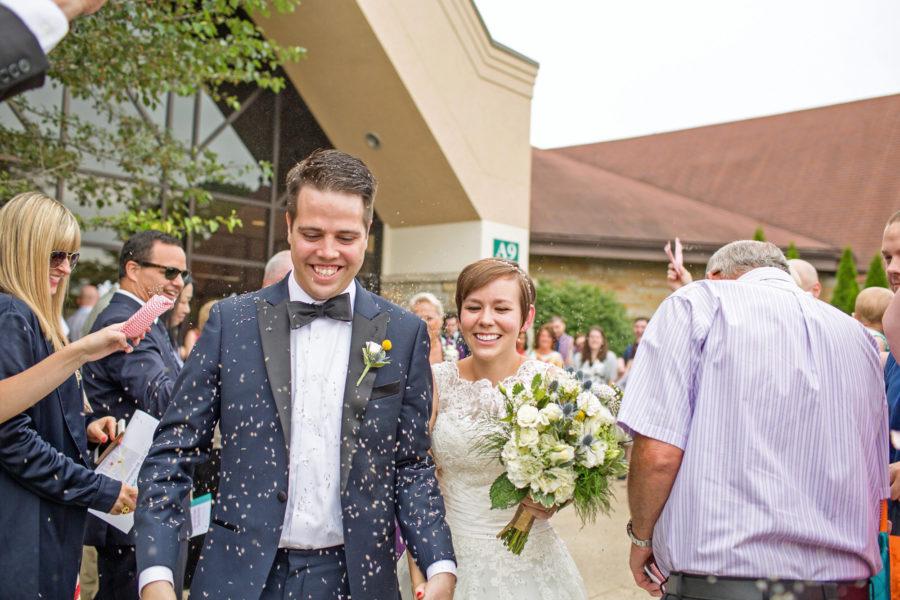 Bill Karr, a University graduate student, married Olivia Russell-Karr in July.