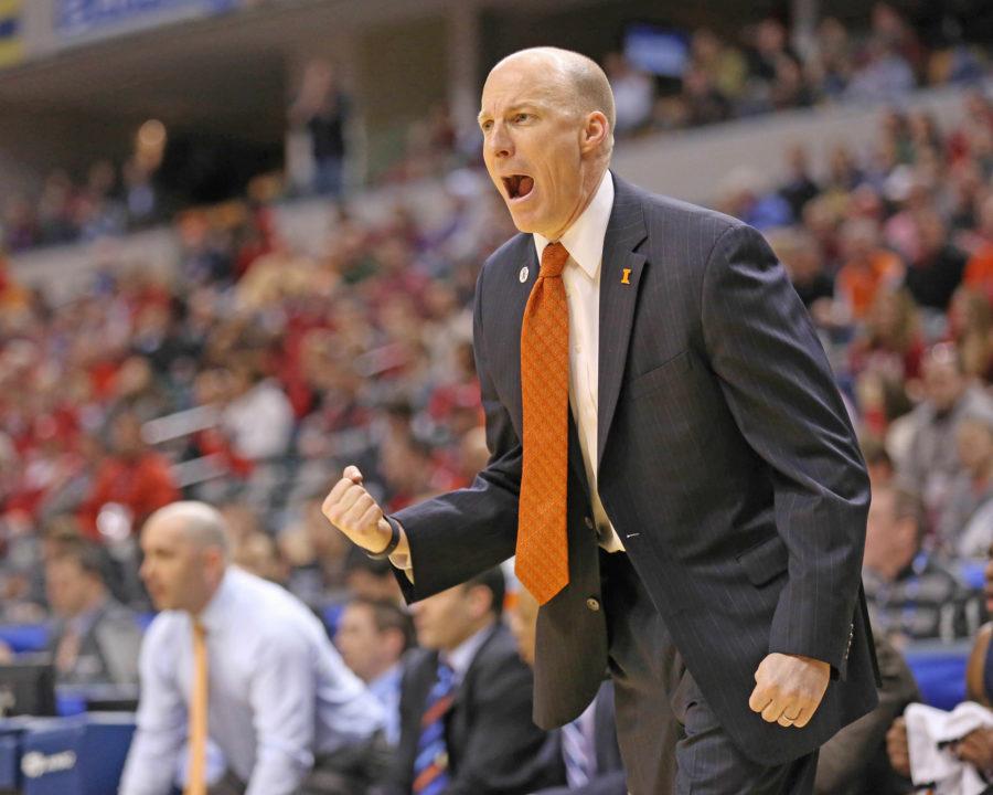 Illinois head coach John Groce and the Illini are looking to move past their rough nonconference play heading into Wednesdays game against Michigan. 