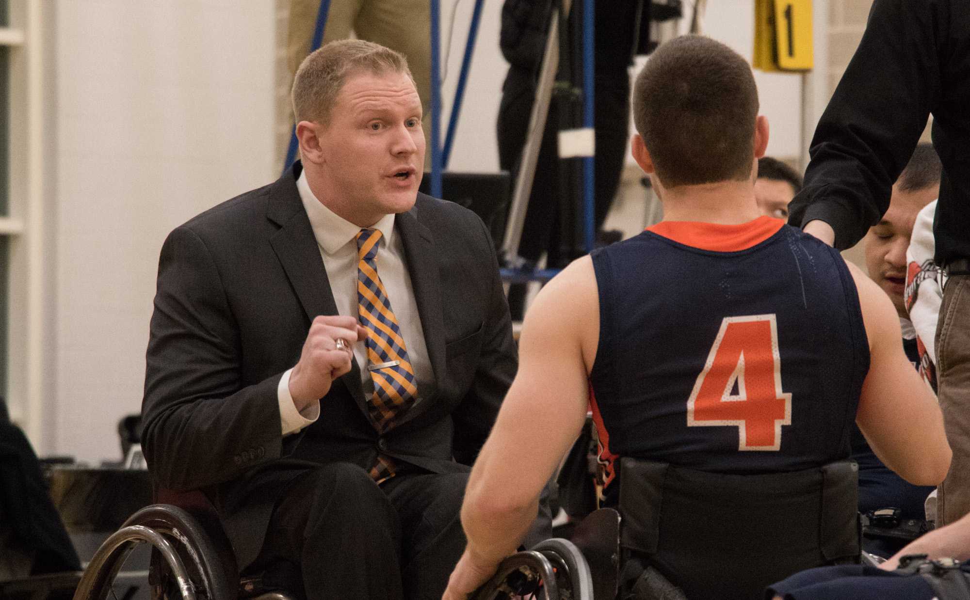 Illinois men’s head wheelchair basketball coach happy with team’s