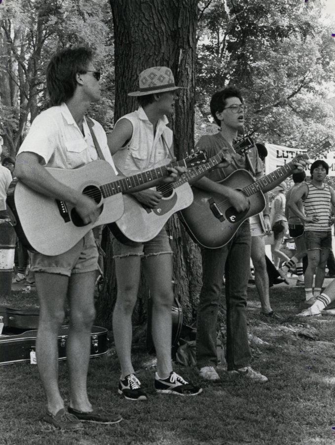 The University is currently reforming the first floor of the Alice Campbell Alumni Center into a Welcome Center featuring oral histories and exhibits on student life of the past.  