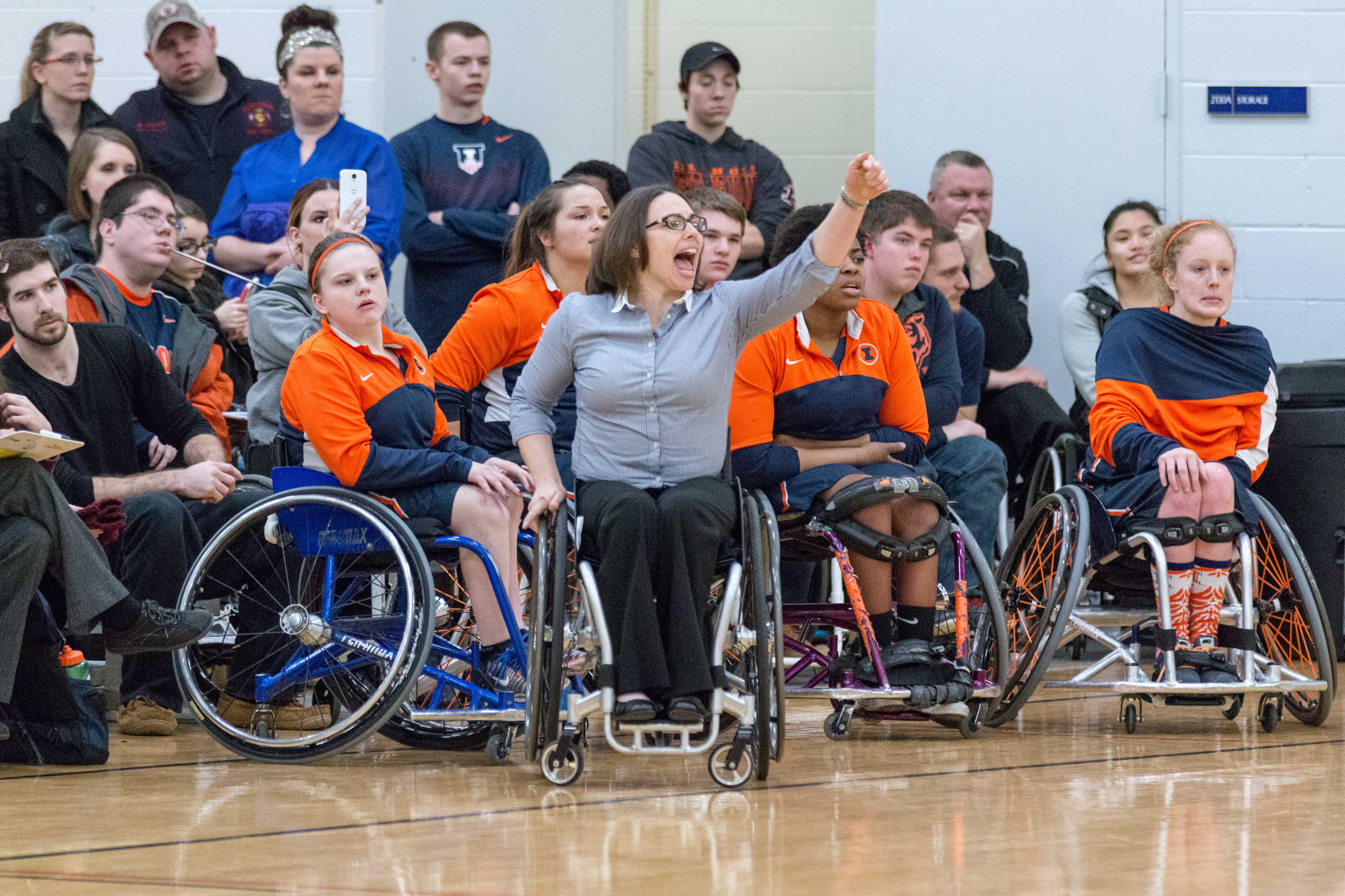 Illinois women’s wheelchair basketball goes into nationals as top seed