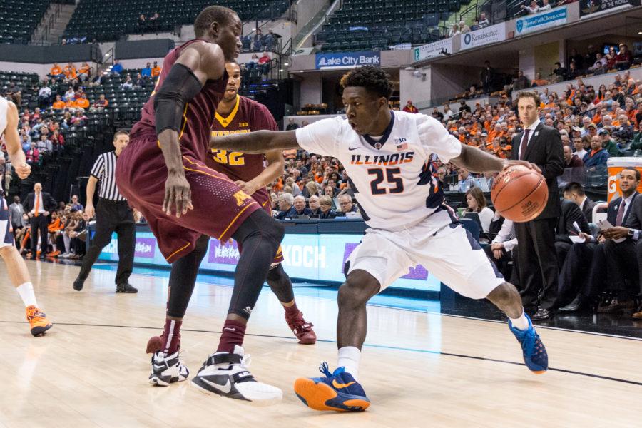 Kendrick Nunn and the Illini got off to a good start in the Big Ten Tournament, beating Minnesota 85-52 in Wednesdays game.