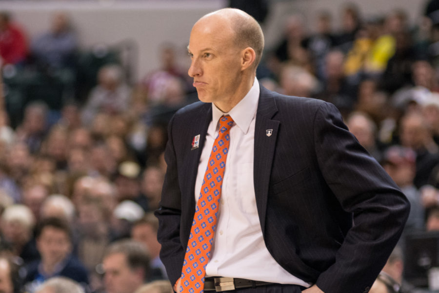 Illinois+head+coach+John+Groce+watches+his+team+during+the+89-58+loss+to+Purdue+in+the+quarterfinal+game+of+the+Big+Ten+Tournament.%26nbsp%3B
