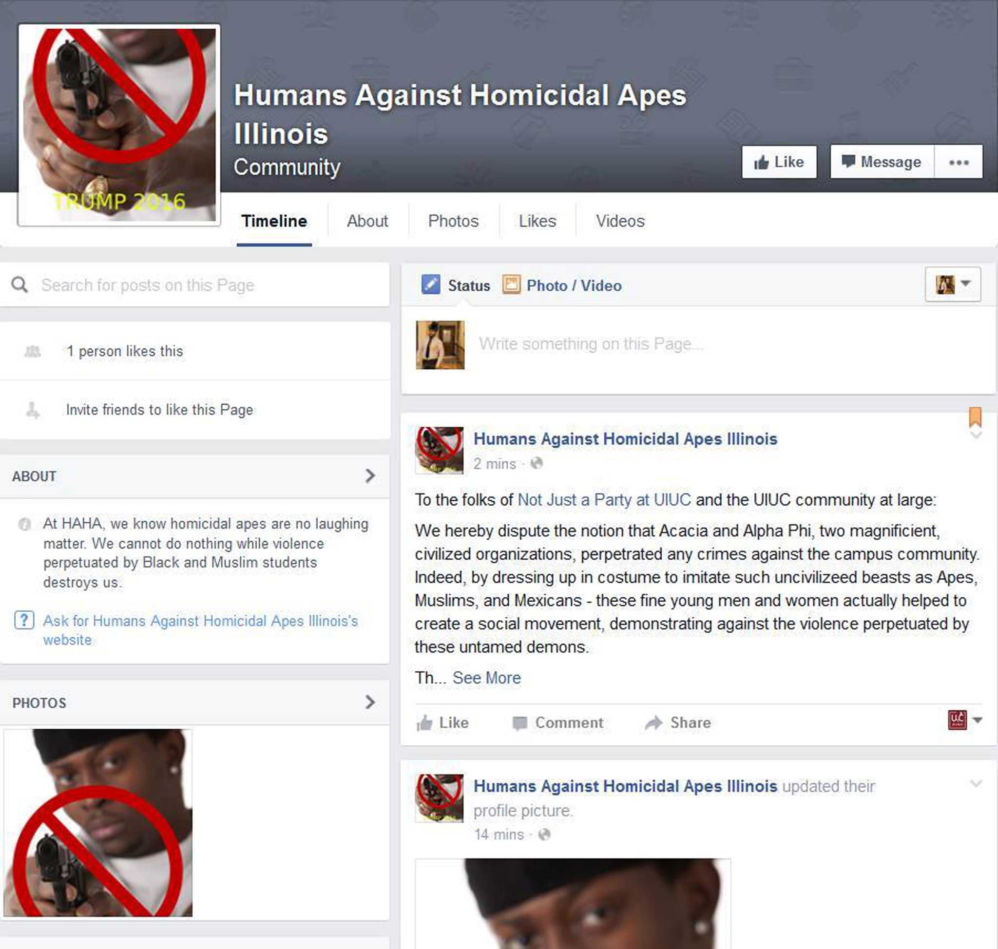 An+alleged+racist+photo+and+subsequent+Facebook+group+sparked+condemnation+from+student+activist+groups.%26nbsp%3B