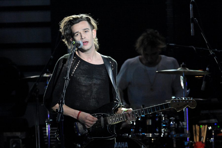 The 1975 performs at the mtvU Woodie Awards during SXSW in Austin, Texas, in 2014.