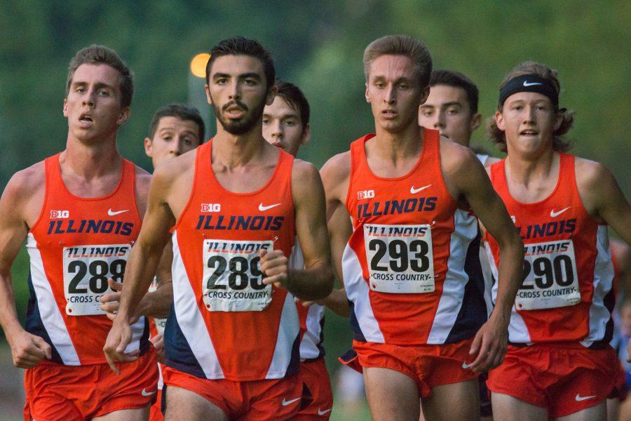 The men keeping it together at the Illini Challenge 2015 at the Arboretum on September 4.